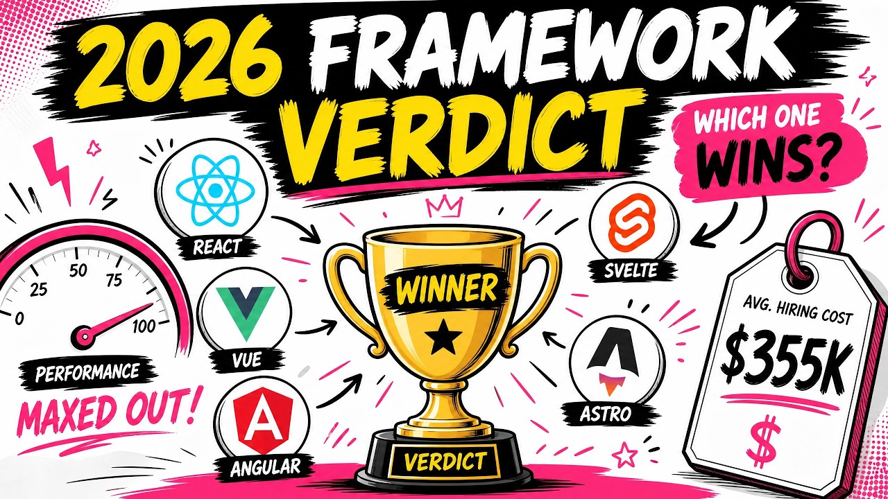 Best Web Frameworks for SEO in 2026: Top 12 Ranked & Performance Comparison