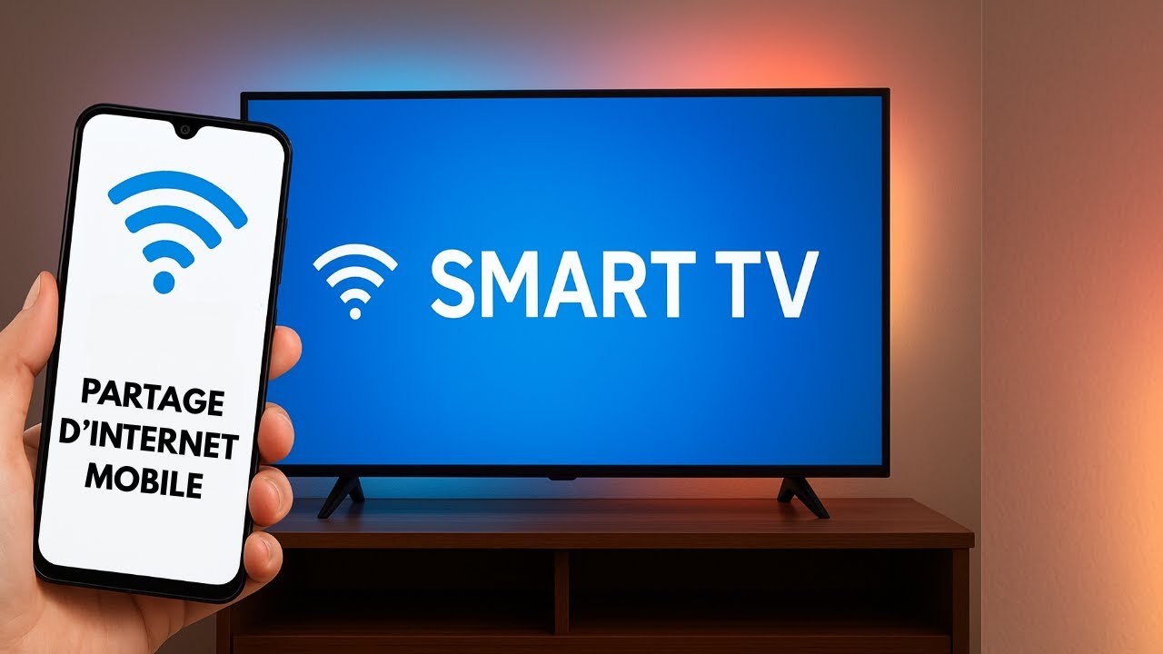 Comment partager la connexion internet d'un téléphone avec une télévision Smart