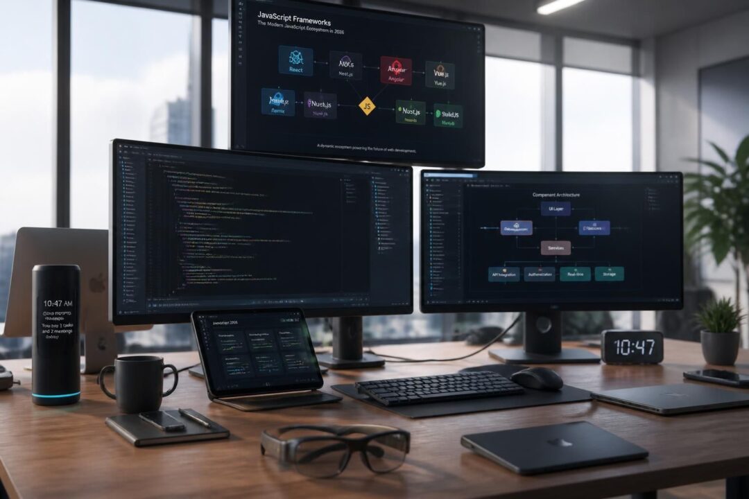 découvrez les frameworks javascript les plus populaires en 2026 pour développer des applications web performantes et modernes.
