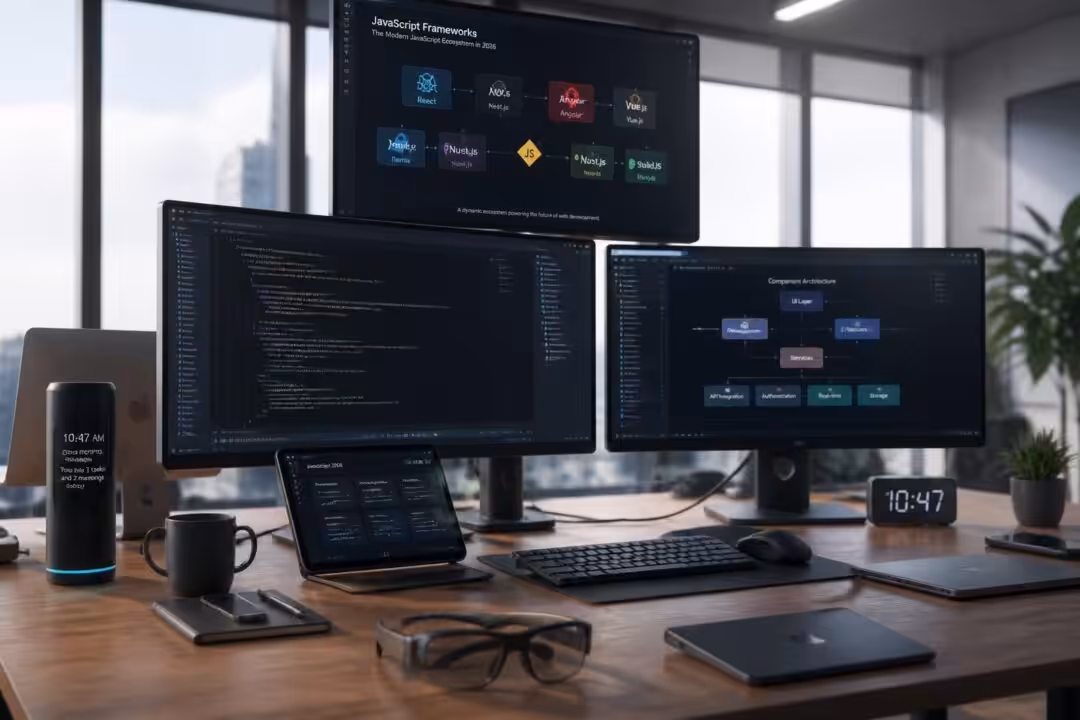 découvrez les frameworks javascript les plus populaires en 2026 pour développer des applications web performantes et modernes.